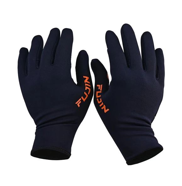 Fujin Pro Angler Winter Gloves Black Balıkçı Eldiveni  M-L