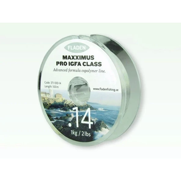 Fladen Maxximus İgfa Pro 100m Gri Misina  0.25  mm / 4 kg