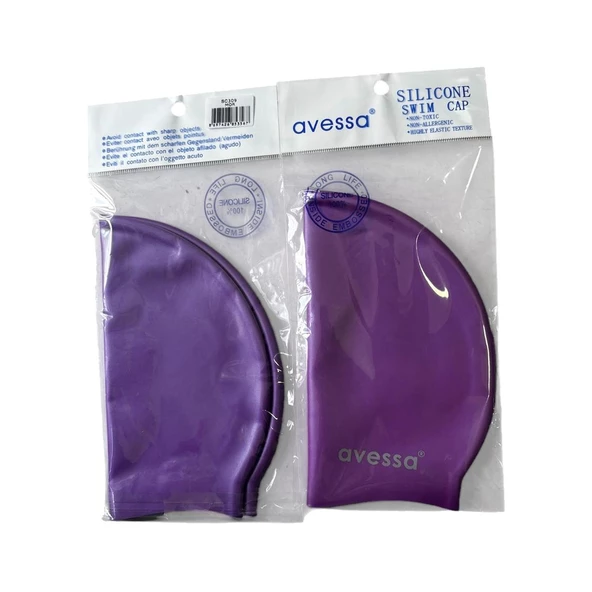 Avessa Slicone Swim Cap   SC309 Mor