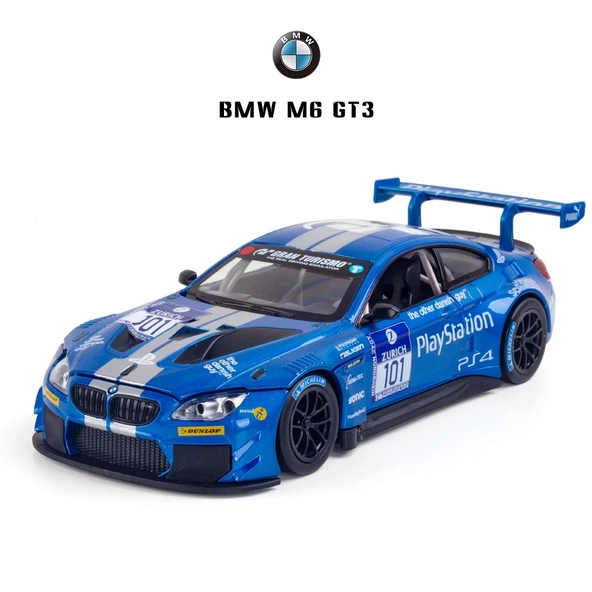 1:24 BMW M4 DTM Alaşım Spor Araba Diecasts Metal oyuncak Araç - 3