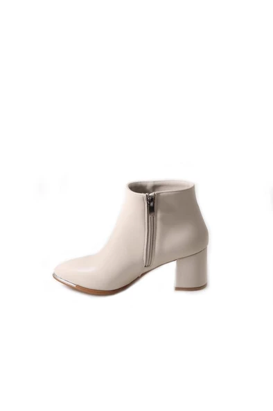 Papuçcity Snyrt 03041 Kadın 6,5 Cm Topuklu Bot - 4