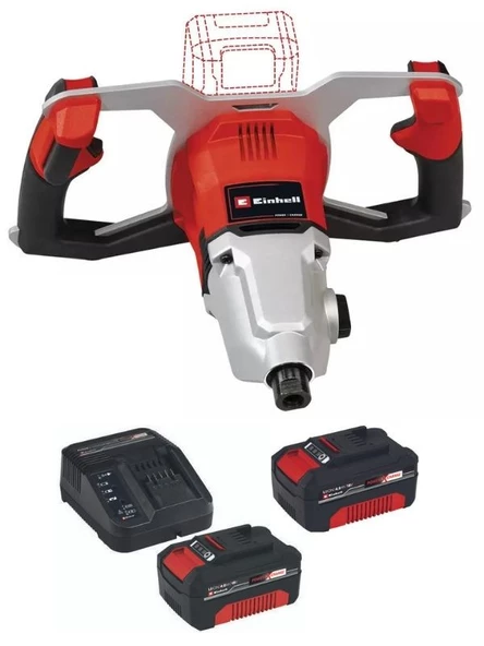 Einhell TP-MX 18-2 Li BL 2x4.0ah Akülü Boya/Harç Karıştırıcı