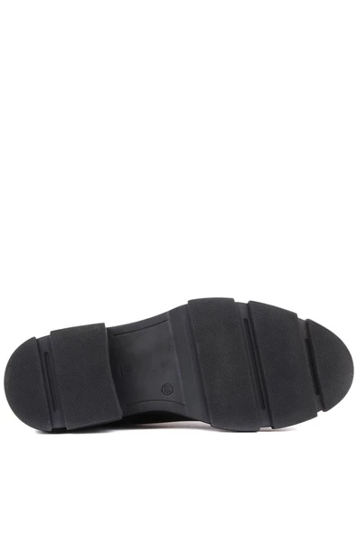 Shoetyle - Siyah Deri Erkek Chelsea Bot 250-207 - 5