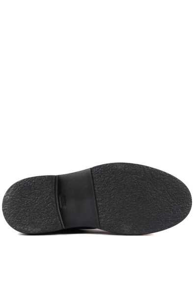 Shoetyle - Kahverengi Deri Fermuarlı Erkek Bot 250-085 - 5