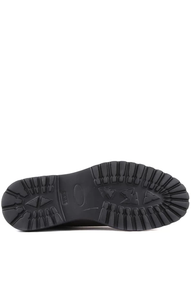 Shoetyle - Gri Nubuk Deri Erkek Chelsea Bot 250-0055 - 5