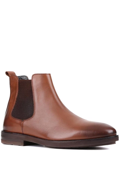 Shoetyle - Taba Deri Erkek Chelsea Bot 250-201 - 2