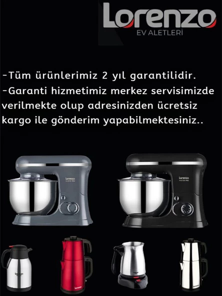 Lorenzo Seraf Katlanir Elektrikli Kahve Makinesi Cezve Inox - 6