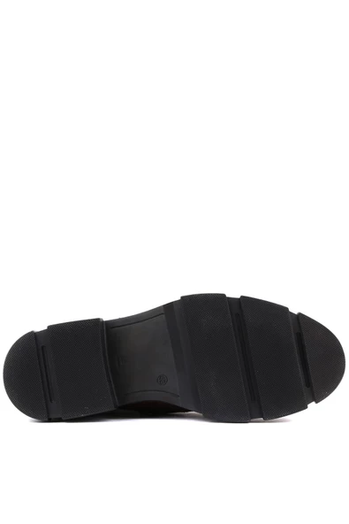 Shoetyle - Kahverengi Baskılı Deri Bağcıklı Erkek Bot 250-206 - 5