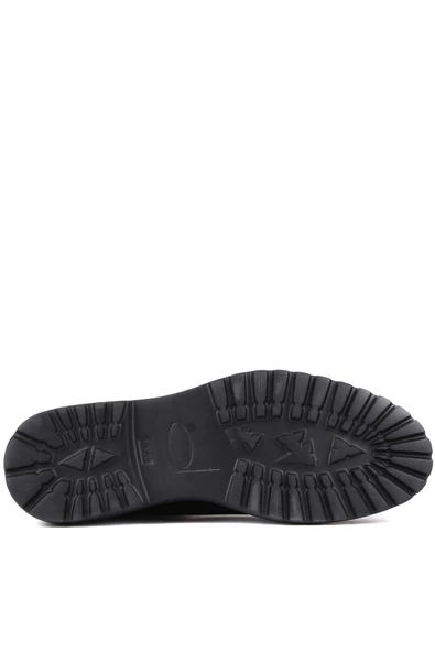 Shoetyle - Siyah Süet Deri Erkek Chelsea Bot 250-0055 - 5
