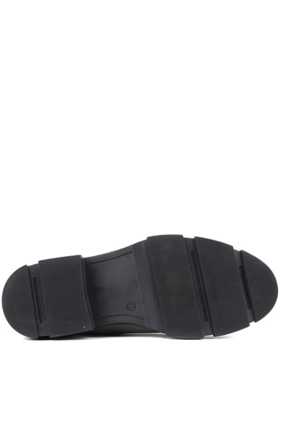 Shoetyle - Gri Süet Deri Erkek Chelsea Bot 250-207 - 5