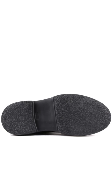 Shoetyle - Lacivert Deri Erkek Chelsea Bot 250-080 - 5