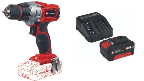 Einhell TE-CD 18/2 li 1X4.0AH Akülü Matkap Vidalama