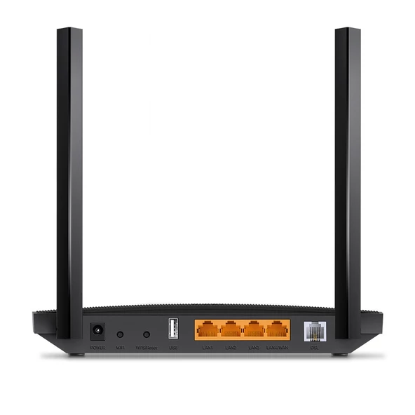 TP-LINK Tp-Link Archer VR400 Dual Bant 4 Port ADSL2+-VDSL Fiber Modem AC1200 - 4