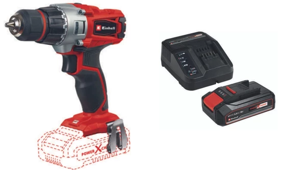 Einhell TE-CD 18/2 li 1X2.5AH Akülü Matkap Vidalama