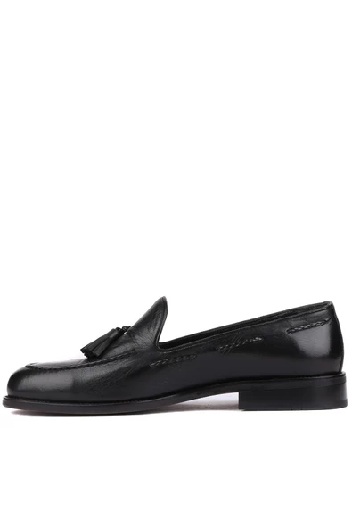 Shoetyle - Siyah Deri Erkek Klasik Ayakkabı 250-2350 - Resim 3