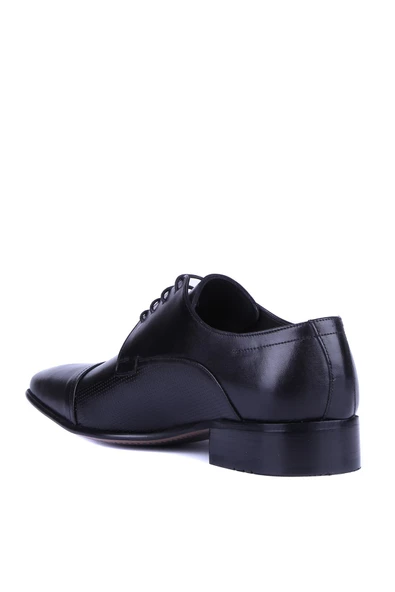 Fosco - Siyah Hakiki Deri Erkek Klasik Ayakkabı 2239 - 6964 - Resim 4