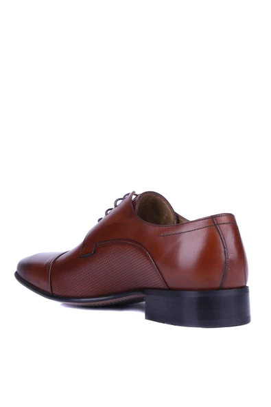 Fosco - Taba Hakiki Deri Erkek Klasik Ayakkabı 2239 - 6964 - Resim 4