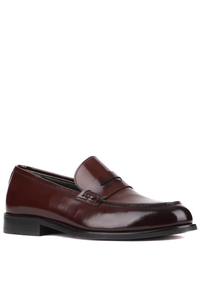 Shoetyle - Kahverengi Açma Deri Erkek Klasik Ayakkabı 250-2370 - Resim 2