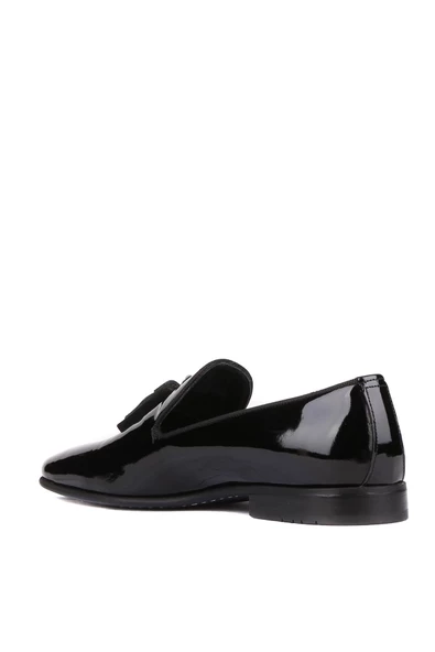 Shoetyle - Siyah Rugan Deri Erkek Klasik Ayakkabı 250-2351 - 4
