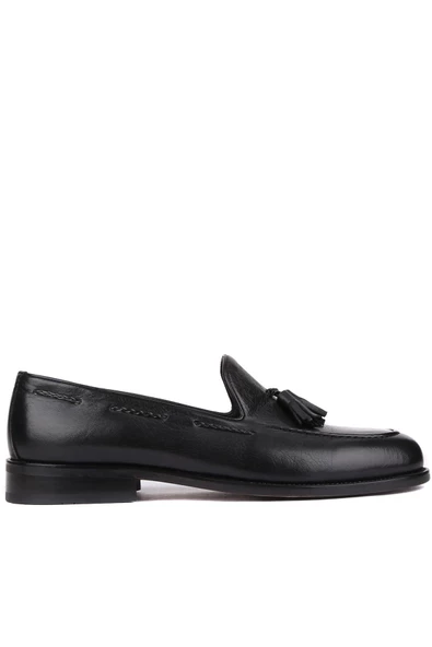 Shoetyle - Siyah Deri Erkek Klasik Ayakkabı 250-2350 ürün görseli