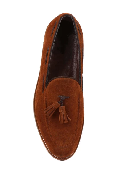 Shoetyle - Taba Süet Deri Erkek Klasik Ayakkabı 250-2350 - 5