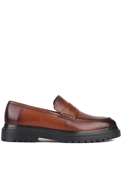 Shoetyle - Taba Deri Erkek Klasik Ayakkabı 250-2371 ürün görseli