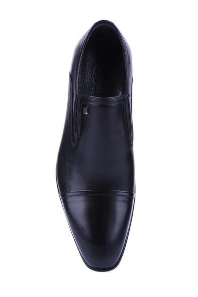 Fosco - Siyah Hakiki Deri Erkek Klasik Ayakkabı 3015 - 6941 - Resim 5