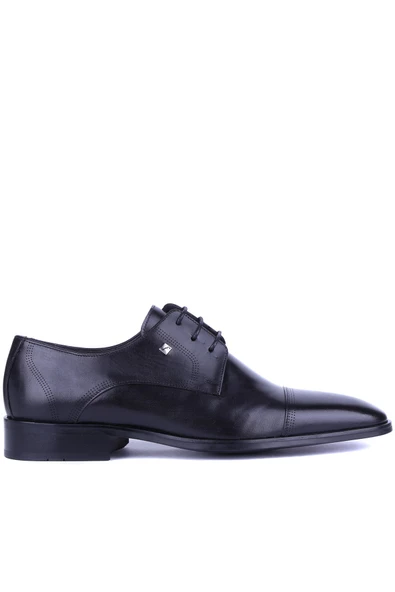 Fosco - Siyah Hakiki Deri Erkek Klasik Ayakkabı 2886 - 6937 ürün görseli