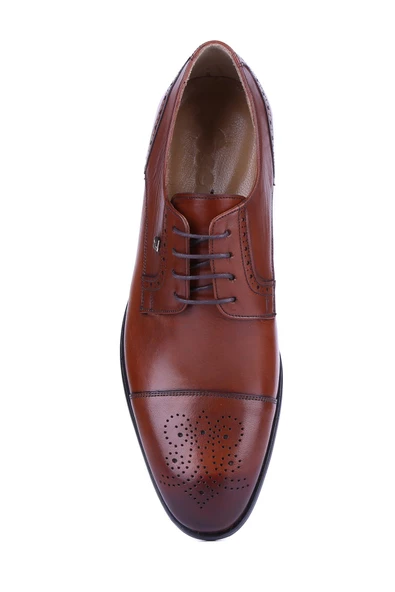 Fosco - Taba Hakiki Deri Erkek Klasik Ayakkabı 2703 - 6935 - Resim 5