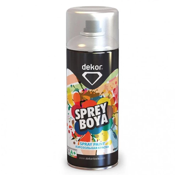 Sprey Boya Akrilik Efektli Mat Siyah 400 ML