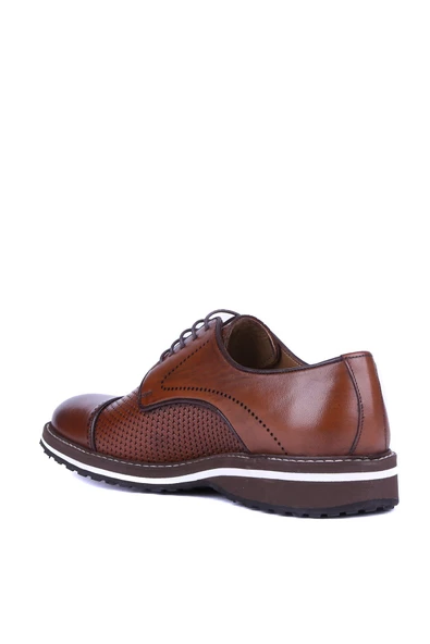 Fosco - Taba Hakiki Deri Erkek Günlük Ayakkabı 9040 - 6951 - Resim 4