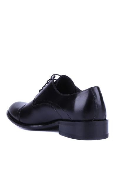 Fosco - Siyah Hakiki Deri Erkek Klasik Ayakkabı 5045 - 6943 - Resim 4