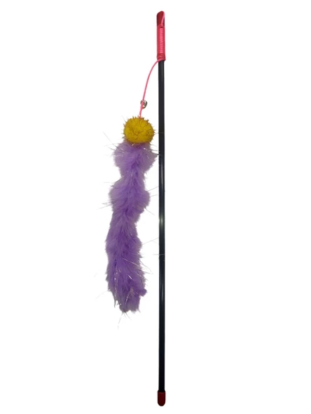 CatMozz Tüy Fırtınası Kedi Oyuncağı Oltası 45 cm - 2