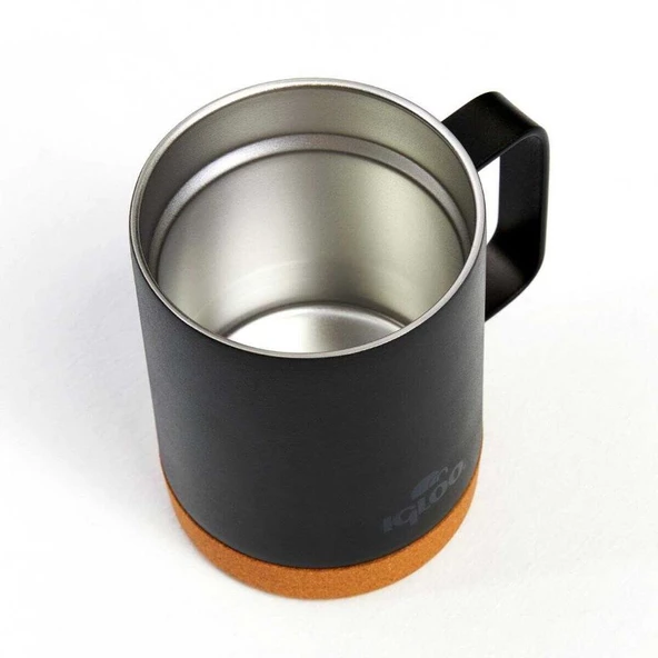Igloo Cork Mug 350ml 205696 Siyah - 3