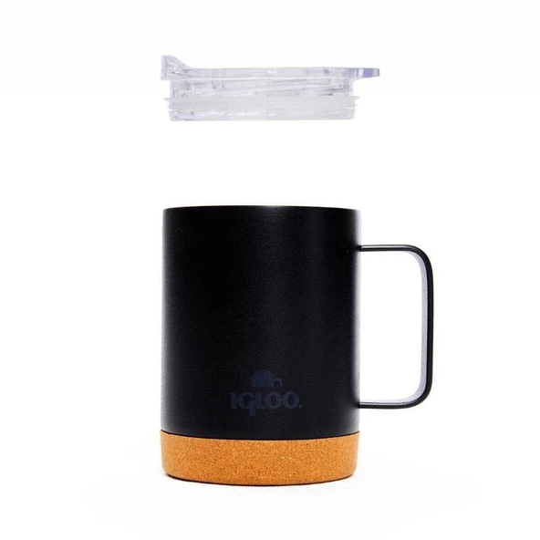 Igloo Cork Mug 350ml 205696 Siyah - 5