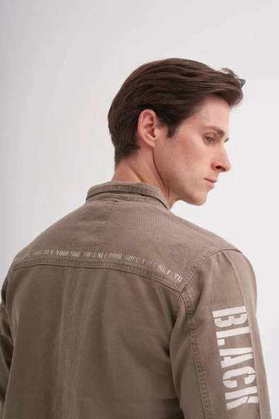 Cazador CAZ 1064 GABARDIN ERKEK DENİM CEKET - 4