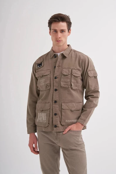 Cazador CAZ 1064 GABARDIN ERKEK DENİM CEKET - 2