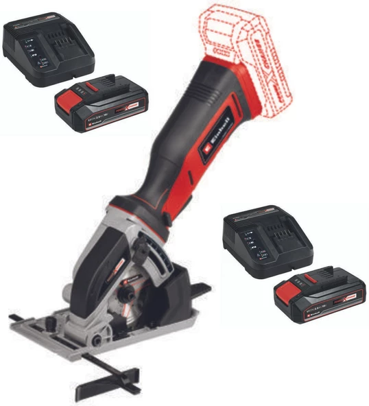 Einhell TE-CS 18/89 li 2x2.5ah Akülü Mini Daire Testere