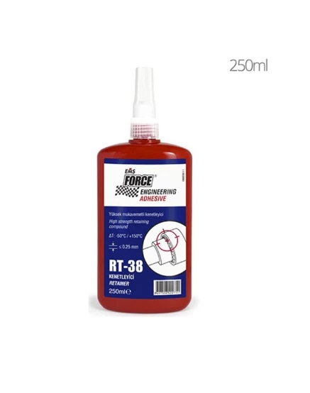 Ems Force Rt-38 250Ml Rulman Kenetleyici (Çok Yüksek Kuvvet)  SKT 05/2024