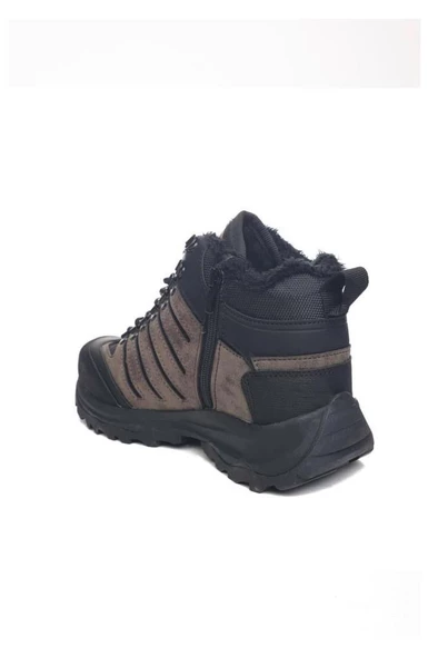 Dakırs 116-24 Deri Outdoor Kürklü Fermuarlı Erkek Bot - 6