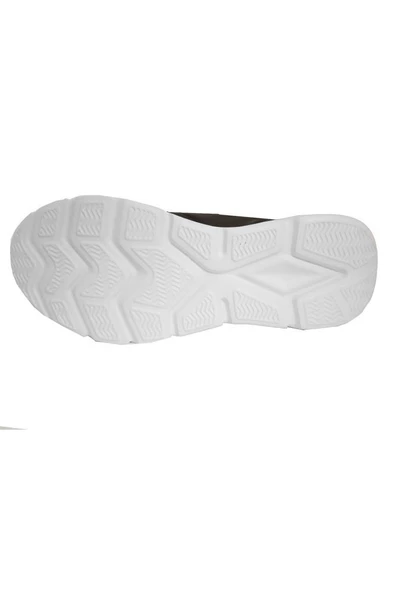 Luttoon 4154-24 Deri Anatomik Hafıza Taban Kadın Sneaker Siyah Beyaz - 3