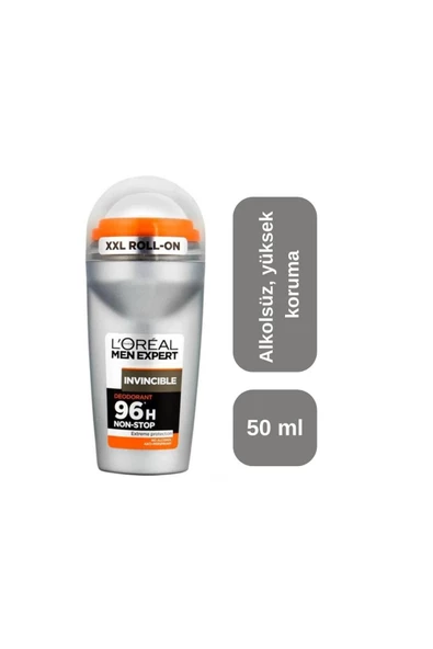 L'Oreal Men Expert Invincible Anti Perspirant Erkek Roll On 50ml