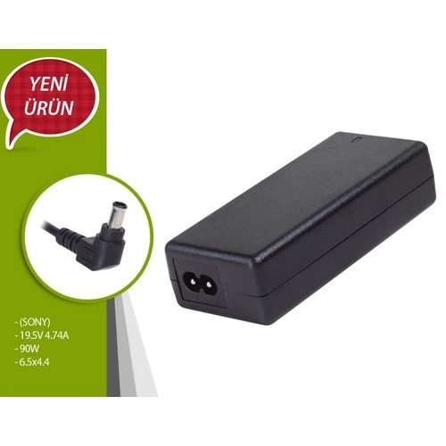 COMPAXE CLS-102 19.5v 4.74amper 4.4/6.5mm Muadil Notebook Adaptörü (Sony Uyumlu)