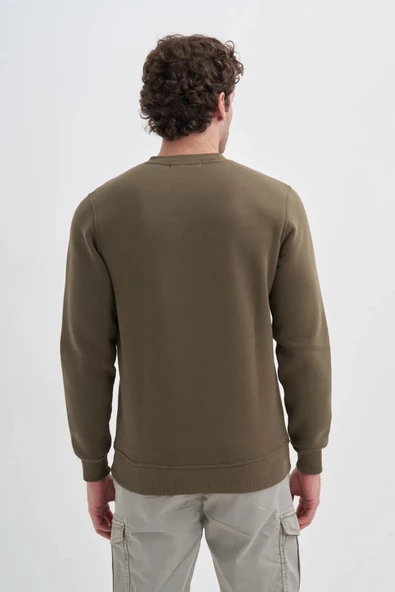 Cazador CAZ 5131 3 İPLİK SWEAT HAKI - 4
