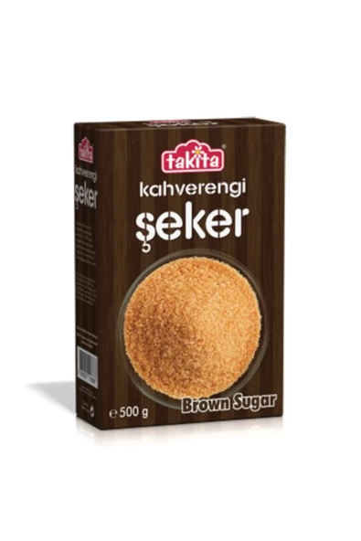 Takita Kahverengi Toz Şeker 500 gr 2 Adet