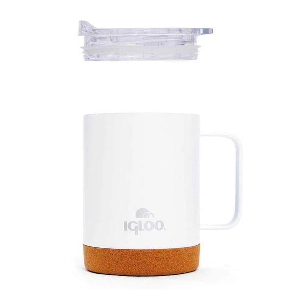 Igloo Cork Mug 350ml Beyaz STD - 5