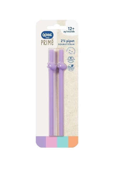 WEE BABY 2'li Pipet-mor - 2