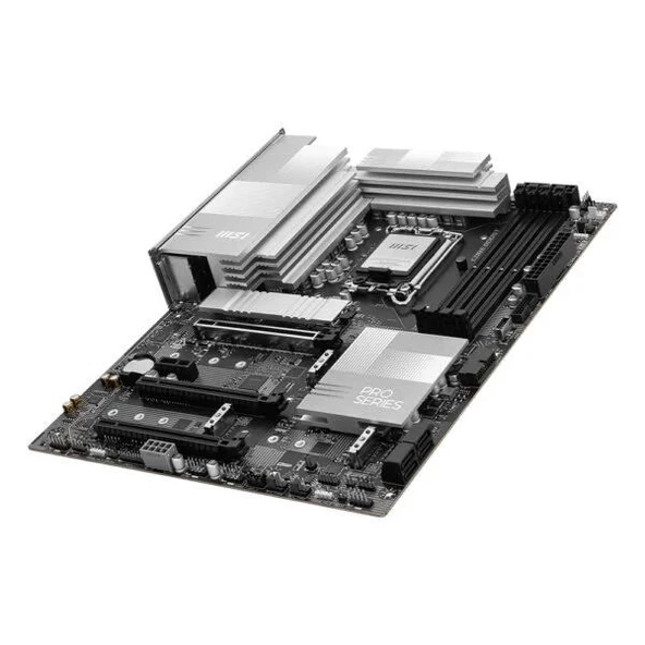 MSI PRO Z890-P WIFI-7 DDR5 THUNDERBOLT-HDMI-DP PCIE 5.0 1851P ATX - Resim 5