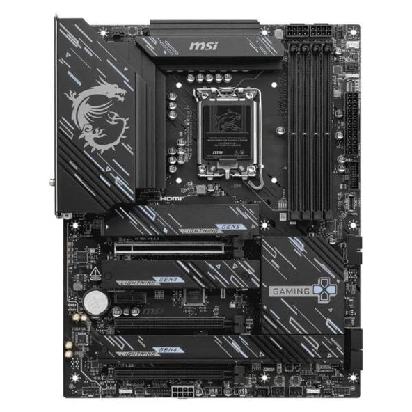 MSI Z890 GAMING PLUS WIFI-7 DDR5 THUNDERBOLT-HDMI-DP PCIE 5.0 1851P ATX - 2