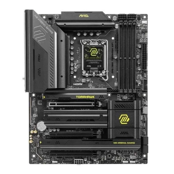 MSI MAG Z890 TOMAHAWK WIFI-7 DDR5 THUNDERBOLT-HDMI-DP PCIE 5.0 1851P ATX - Resim 2